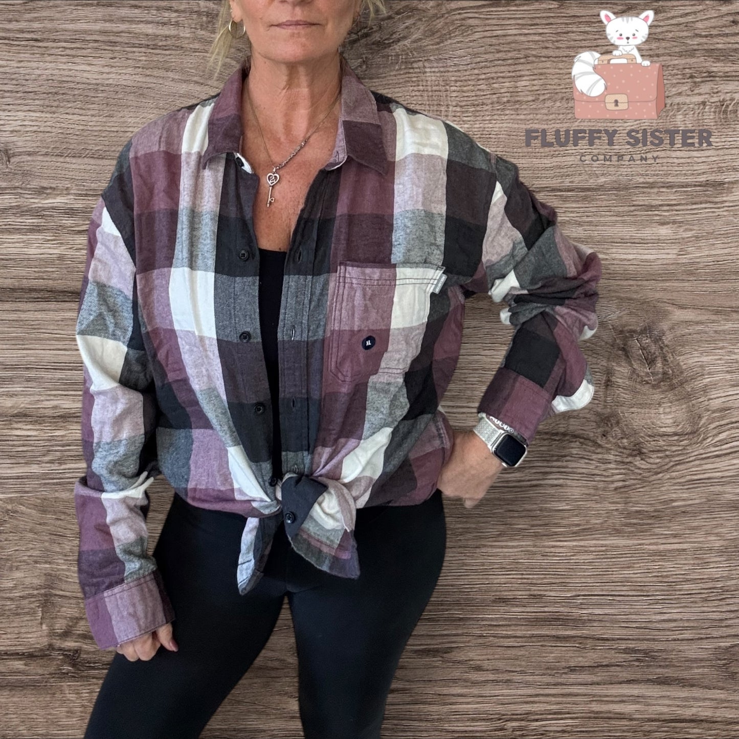 Nirvana Refashioned Flannel