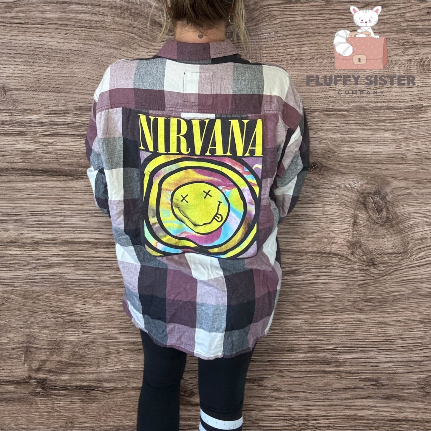 Nirvana Refashioned Flannel